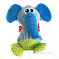 chewing cartoon animal plush dog toy with sound
